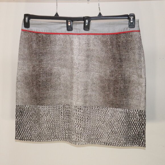 Kenneth Cole Lightweight Cotton Mini Skirt, Size 18W - Picture 1 of 15